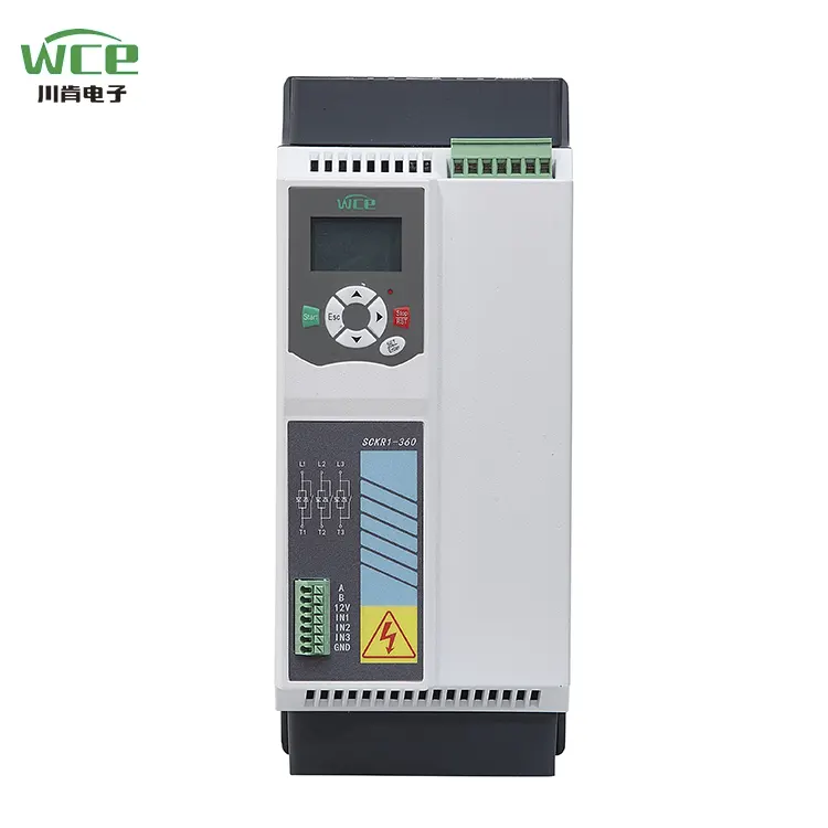 3 faasi 220v 380v 690v 18,5kW 25 hj sisseehitatud ümbersõidul pehme starter
