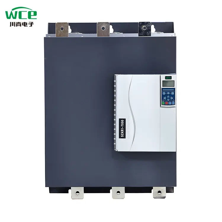5,5kW-800kW sisseehitatud ümbersõidul pehme starter Asendage EMX3
